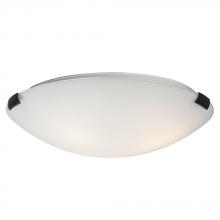 Galaxy 680416ORB/WH-226EB - Flush Mount Ceiling Light - in Oil Rubbed Bronze finish with White Glass