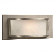 Galaxy 790801PTR - Single Light Vanity - Pewter w/ Marbled Glass