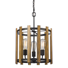  922781BK/WD - PENDANT BK/WD