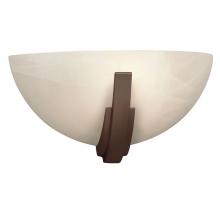  ES21008ORB - Wall Sconce - in Oil Rubbed Bronze finish with Marbled Glass