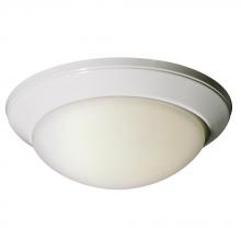 Galaxy ES626102WH - Flush Mount Ceiling Light - in White finish with White Glass