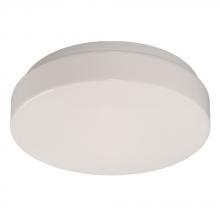  L650102WH016A1 - LED Flush Mount Ceiling Light or Wall Mount Fixture - in White finish with White Acrylic Lens