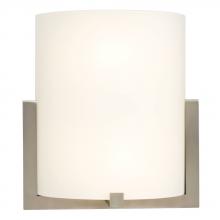  L212430BN012A1 - LED Wall Sconce - in Brushed Nickel finish with Frosted White Glass