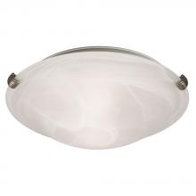  L680112MP016A1 - LED Flush Mount Ceiling Light - in Pewter finish with Marbled Glass