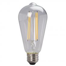  LED-FST20-5D1D - 120V AC LED FILAMENT ST20 BULB 5W2700K ES DIM (ENCLOSED)