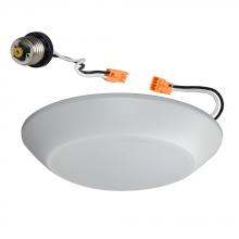Galaxy RL-C561WH - 5"/6" AC LED Surface or Recessed Disk Light - in White Finish, Dimmable