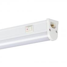  L420824WH - LED Under Cabinet Mini Strip Light with On/Off Switch, Dimmable with Compatible Dimmers