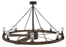 Hinkley 906144FMM-LWD - Sawyer 52" LED Smart Fandelier