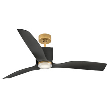 Hinkley 908154FHB-LDD - Sven 54" LED Smart Fan with Uplight