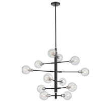 DVI Canada DVP20849SN+GR-CL - Ocean Drive 12 Light Foyer