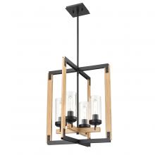 DVI Canada DVP38648EB+NW-CL - OKANAGAN 4 LIGHT PENDANT