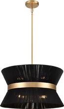  DVP43605BR-BK - Ellesmere 6 Light Pendant