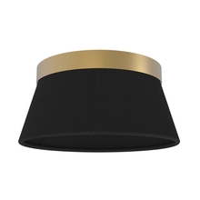  DVP43642BR-BK - Ellesmere 3 Light Flush Mount