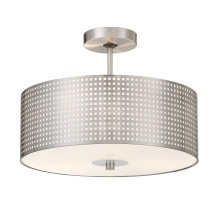 Minka George Kovacs P5747-084 - Grid™ - 3 Light Semi Flush