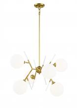  P1486-248 - Polares - 6 Light Chandelier