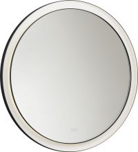 Visual Comfort & Co. Studio Collection KSMRIL105MBK - Chopin 36" Round Illuminated Mirror