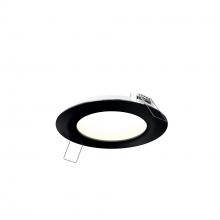  5005-CC-BK - 5 Inch Round CCT LED Recessed Panel Light