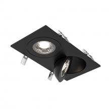  FGM4-CC-DUO-BK - Double 4" Flat Recessed LED Gimbal Light