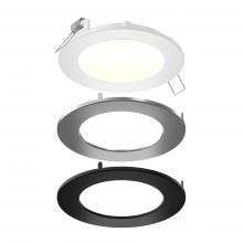  SPN6-CC-V-3T - Recessed panel light with included trims - universal 120V-347V, 0-10V dimming