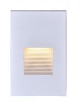  65/406 - LED Vertical Step Light - 3W - 3000K - White Finish - 277V