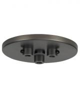  700TDMRD3TW - Line-Voltage Mini Canopy 3 Port Round