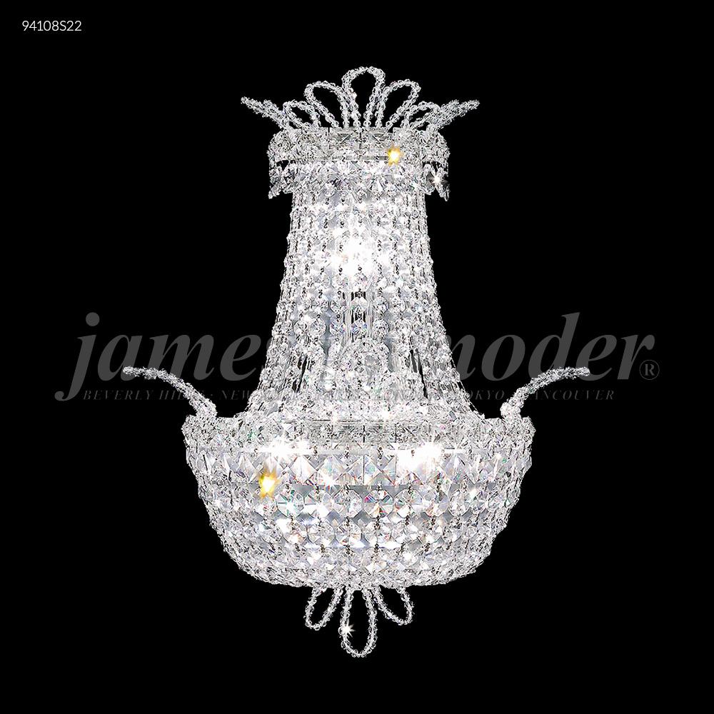 Princess Collection Empire Wall Sconce; Gold Accents Only