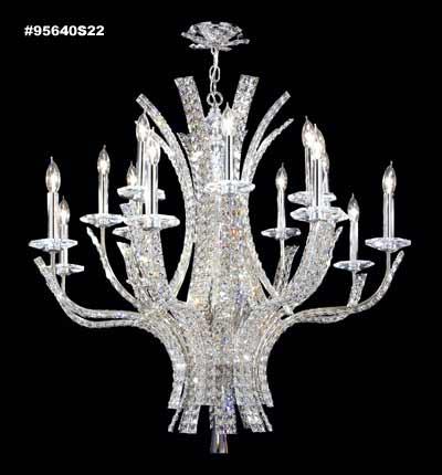 Eclipse Collection 16 Arm Chandelier