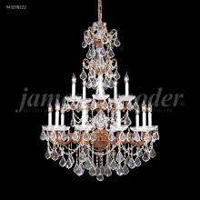  94329BZ2GT - Madrid Cast Brass 15Arm Entry Chandelier