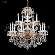  94340BZ2GT - Madrid Cast Brass 15 Arm Chandelier