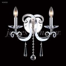 James R Moder 96342S22 - Europa Collection 2 Arm Wall Sconce