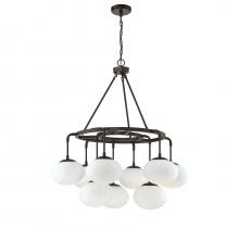 Savoy House  M10098ORB - 9-Light Chandelier in Oil Rubbed Bronze
