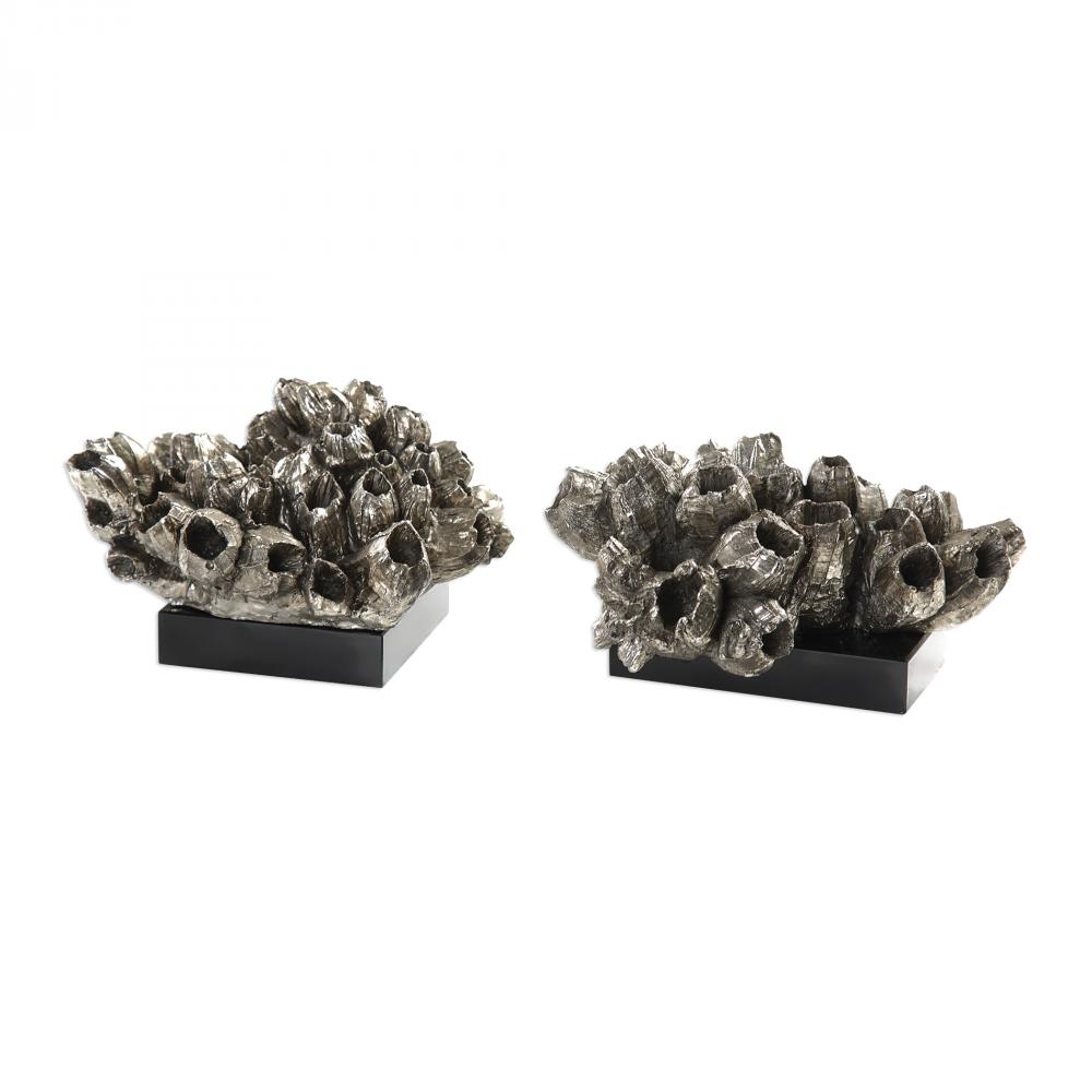 Uttermost Sessile Barnacle Sculptures S/2