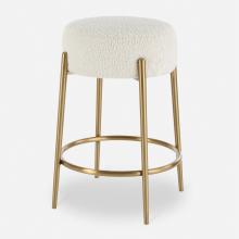  23810 - Uttermost Arles Brass Counter Stool