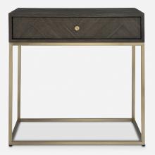  24989 - Uttermost Armistead Walnut Side Table