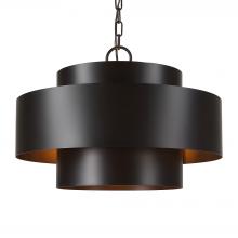  21585 - Uttermost Youngstown Dark Bronze 4 Light Pendant