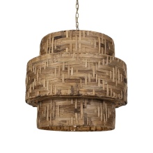 Uttermost 21618 - Uttermost Water Hyacinth 4 Light Woven Pendant