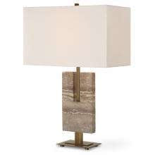  30402 - Turning Point Travertine Table Lamp