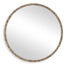 Uttermost 08246 - Uttermost Odeon Shell Inlay Round Mirror