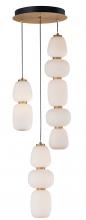  E25069-92BKGLD - Soji-Multi-Light Pendant