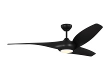 Visual Comfort & Co. Fan Collection 3TNSM60MBKD - Topan Smart 60 LED - Midnight Black